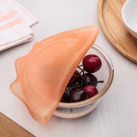 Silicone cover for storing Citrus products, D = 18 cm, Mix color-1