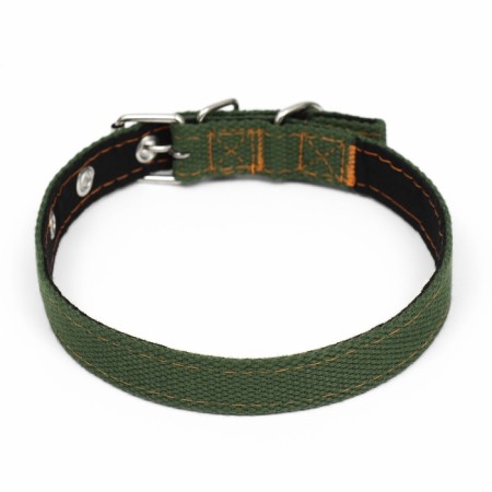 Brezent collar with lining, 52 x 2 cm, khaki-2