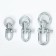 A set of collapsed swivels 3 pcs (No. 1, No. 2, No. 3)