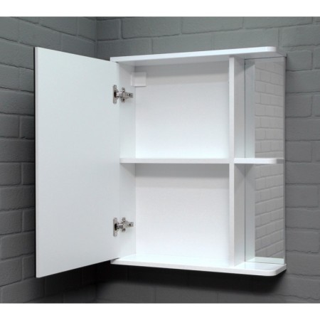 Mirror Bathroom Cabinet Iceberg Norm 1-55, Left-2