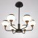 Chandelier 1696/6 LED 144W 3000-6000K black and gold 70x70x65 cm Bayerlux