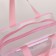 Lightning cosmetic bag, pink color