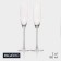 A set of glasses for champagne Magistro "Illusion", 180 ml, 5.5 × 27.5 cm, 2 pcs