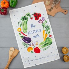 Towel of the kitchen shade, The Natural Cook, 35x60 cm, 100% cotton, 160g/m2