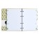 Notebook on rings, 80 sheets to the point "Avocado and Donut", cardboard cover, matte lamination Soft Touch, foil embroidery, shift block 70 g/m2