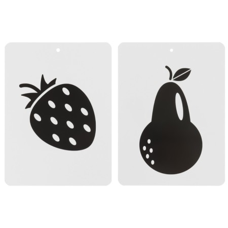 Developing set according to the method of G. Doman: developing cards and rattles, crumb I-6