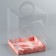 Confectionery box, chest, packaging, “delicate flowers”, 14 x 14 x 18 cm