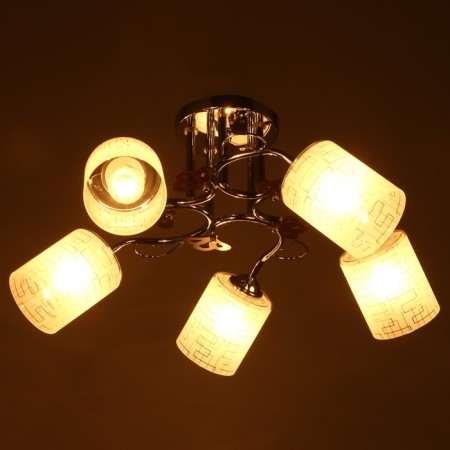 Avietta chandelier 5he27 40W chrome 67x67x26 cm Bayerlux-2