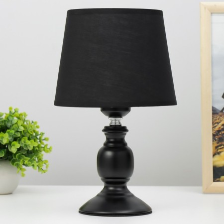 Loretta table lamp E27 40W black 17.5x17.5x29 cm