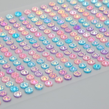 Sticker Plastic Ryza "Strips gradient" MIX 24.6x10 cm-2