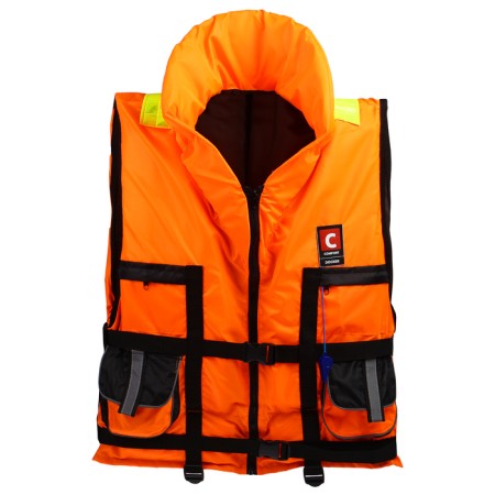 Rescue vest with the headrest "Docker", 120 kg