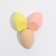 A set of sponges for makeup "Unearthly Beauty", 3 pcs