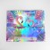 Gift holographic package, packaging, Flamingo, 32 x 26 x 12 cm