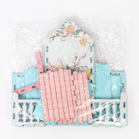 Tea house "Easter", 20 x 20 x 8.6 cm.-9