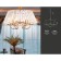 Crystal chandelier with Ambrella Light, Traditional, Tr5039, E14, Gold Color