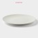 Plate porcelain dining shares White Label, d = 22.6 cm, white color