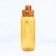 Water bottle, 850 ml, "Energy charge", 23 x 7 cm, brown