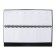 Planing is a non -combined 100 x 300 mm, 56 sheets, on the crest, artificial leather cover, black