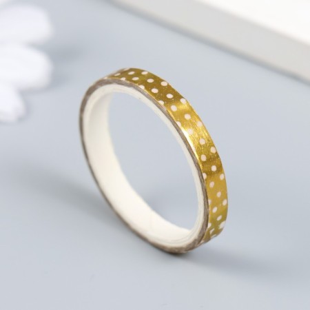 Glue tape Paper "Pearl Smoke" set of 20 pcs width. 0.5 cm dl. 2 m 4x10 cm-1