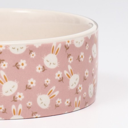 Ceramic “Rabbit” Pinemic Miga 300ml, 11.5 x 4.5 cm, peach-3