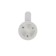 Fastening for the picture CJSC Plastic, Small, 5 pcs, white color