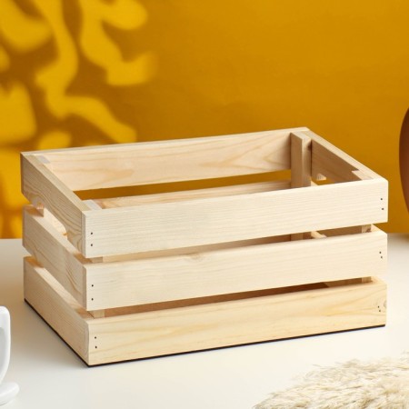 Kashpo - wooden box 30x20x14.5 cm pine