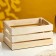 Kashpo - wooden box 30x20x14.5 cm pine