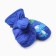 Winter children's mittens minku, blue color, 18cm