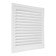 Ventilation grate Zein Lux RM3030, 300 x 300 mm, with a grid, metal, white