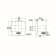 Connection for shower hose IDDIS Slibl00i62, 55 x 70 mm, black