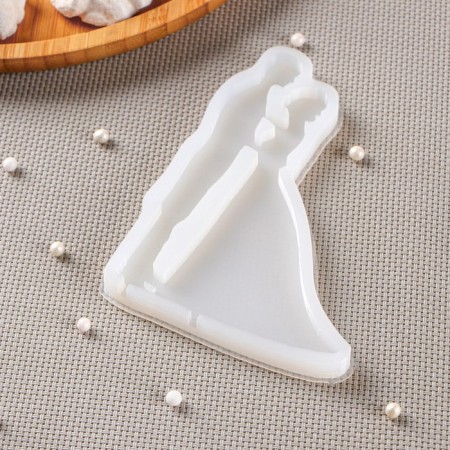 Silicone Mold for candies and chocolate "Wedding", 12.5 × 9 cm, the color is transparent-2