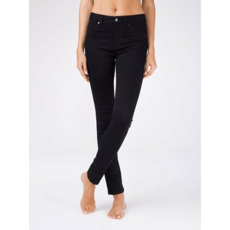 Women's jeans modeling CONTE ELEGANT SKINNY, size XS, black color