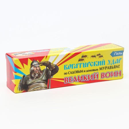 Gel Great Warrior, from ants, tube, 80 g