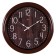 Watching clock, interior "classics", silent, d-48 cm, aa
