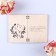 Wooden postcard "Happy anniversary!" handmade, balls