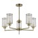 Ceiling EVOLUCE lamp. Sle1046-302-05. Vestre. 5x60 watts, E27, 64x64x53 cm, bronze color