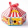 A set of developing tactile balls "Circus", with a squeak, 9 pcs, crumb I