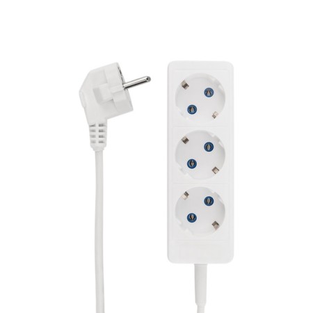 Extension cord Proconnect 3 nests, 3 m, 3x0.75 mm², s/h, white-1