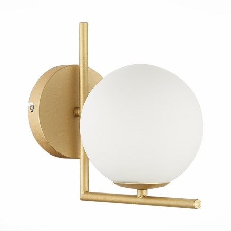 Wall lamp ST LUCE. SL1148.301.01. CODDA. 1x5 watts, G9, 15x17 cm, brass color-1