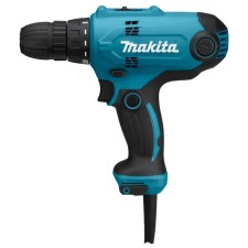 Дрель-шуруповерт Makita DF0300X3, 320 Вт, 1500/450 об/мин, БЗП 10 мм, 56/21 Нм + набор бит   1074622