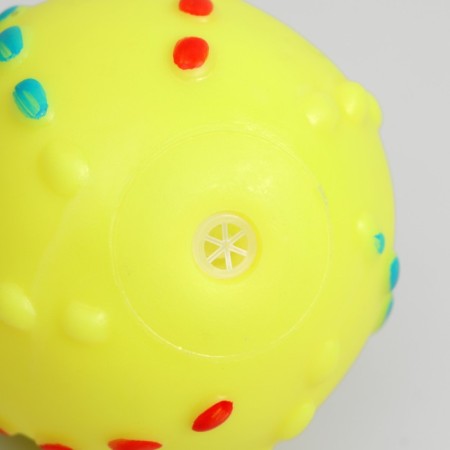 Brying toy "Jim" for dogs, 6 cm, yellow-1
