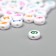 Beads for creativity plastic "English letters in the circle" Multi -colored set 15 grams 0.6x1x1 cm mix