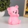 Nightmare "Bear" 1W Pink 8.5x8.5x12 cm Risalux