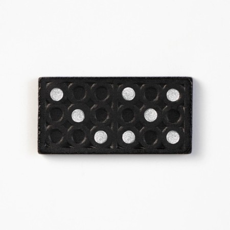 Domino time of the game "Commander", knuckles 3.7 x 1.9 cm, 14.7 x 5 x 2.7 cm-2