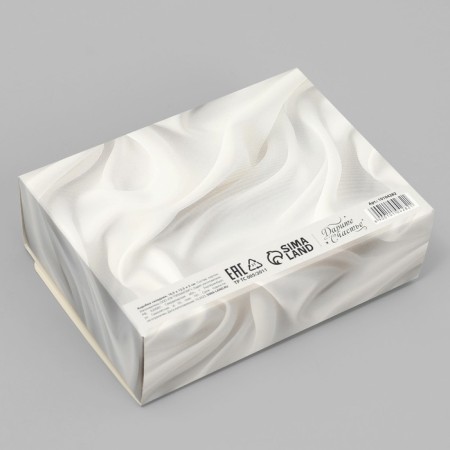 Gift folding box, packaging, "delicate silk", 16.5 x 12.5 x 5 cm-4