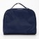 Cosmetic bag with a handle, blue color
