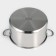 Great stainless steel pan, 5.7 liters, with a heat distribution layer, induction