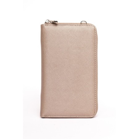 Cross-Body Bag, eco-leather, David Jones bronze, 12x4x20 cm-1