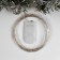 Garland “thread” 5 m dew, ip20, silver thread, 50 LED, red glow, CR2032x2