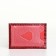 Cardholder, Textura, Burgundy Color